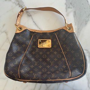 2009 Authentic Louis Vuitton Galliera Handbag Monogram Canvas PM